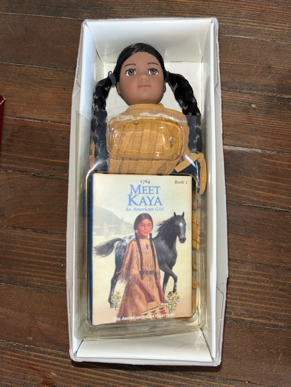 American Girl Kaya Mini Doll with book